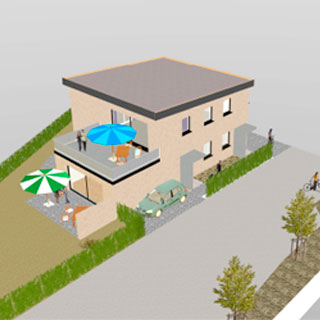 3D-Visualisierung MFH