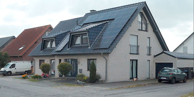 Ansicht von 2 Doppelhaush&auml;ften